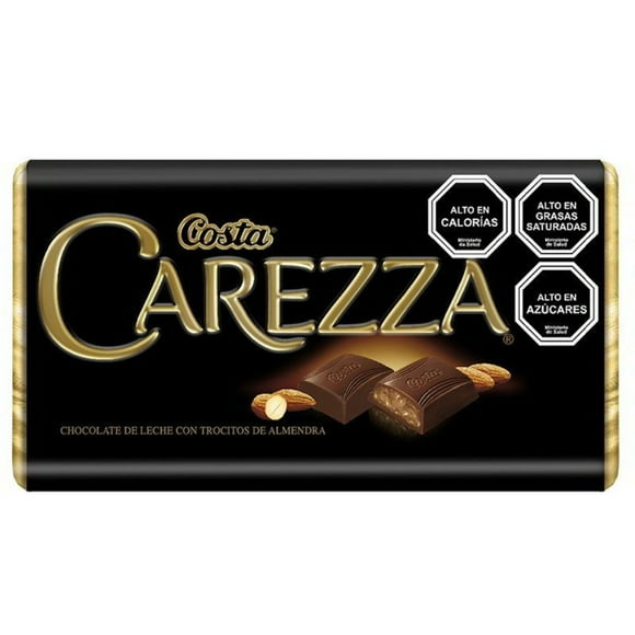 Chocolate Carezza Almendras, 160 g