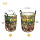 thumbnail image 5 of Pretzel y los Cachorros Cesta de lavandería de gran capacidad redonda con asa, bolsa para ropa sucia plegable, almacenamiento para dormitorio, baño y lavadero 44x35 cm, 5 of 6