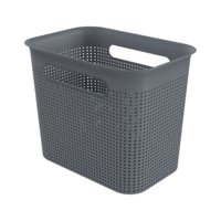 Caja Brisen 7 Lt 26X21X18 Cm Rotho Antracita