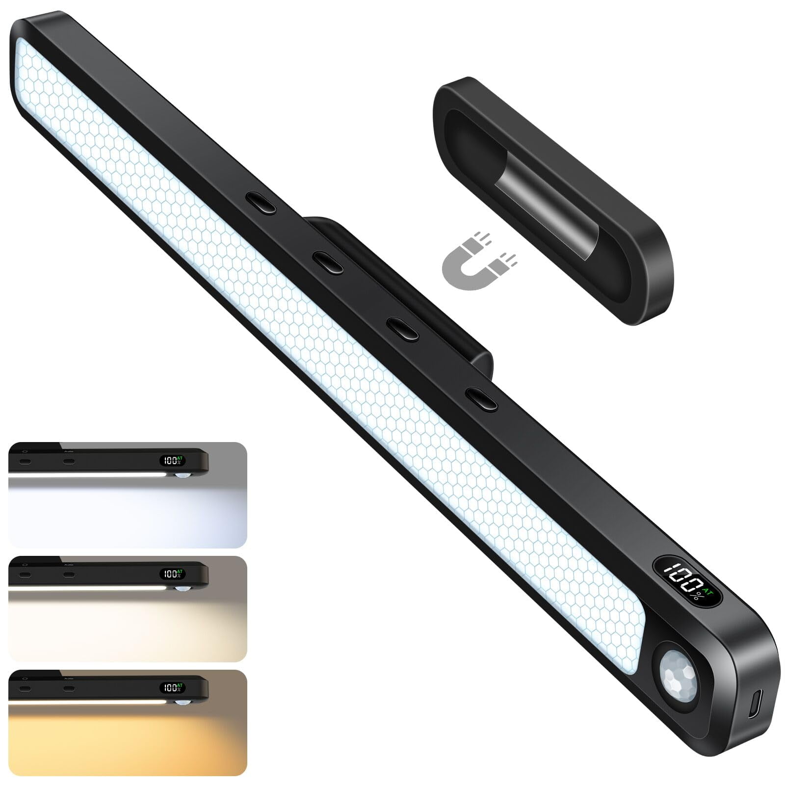 Barra De Luz Led Recargable Con Sensor De Movimiento Ferswe 5w