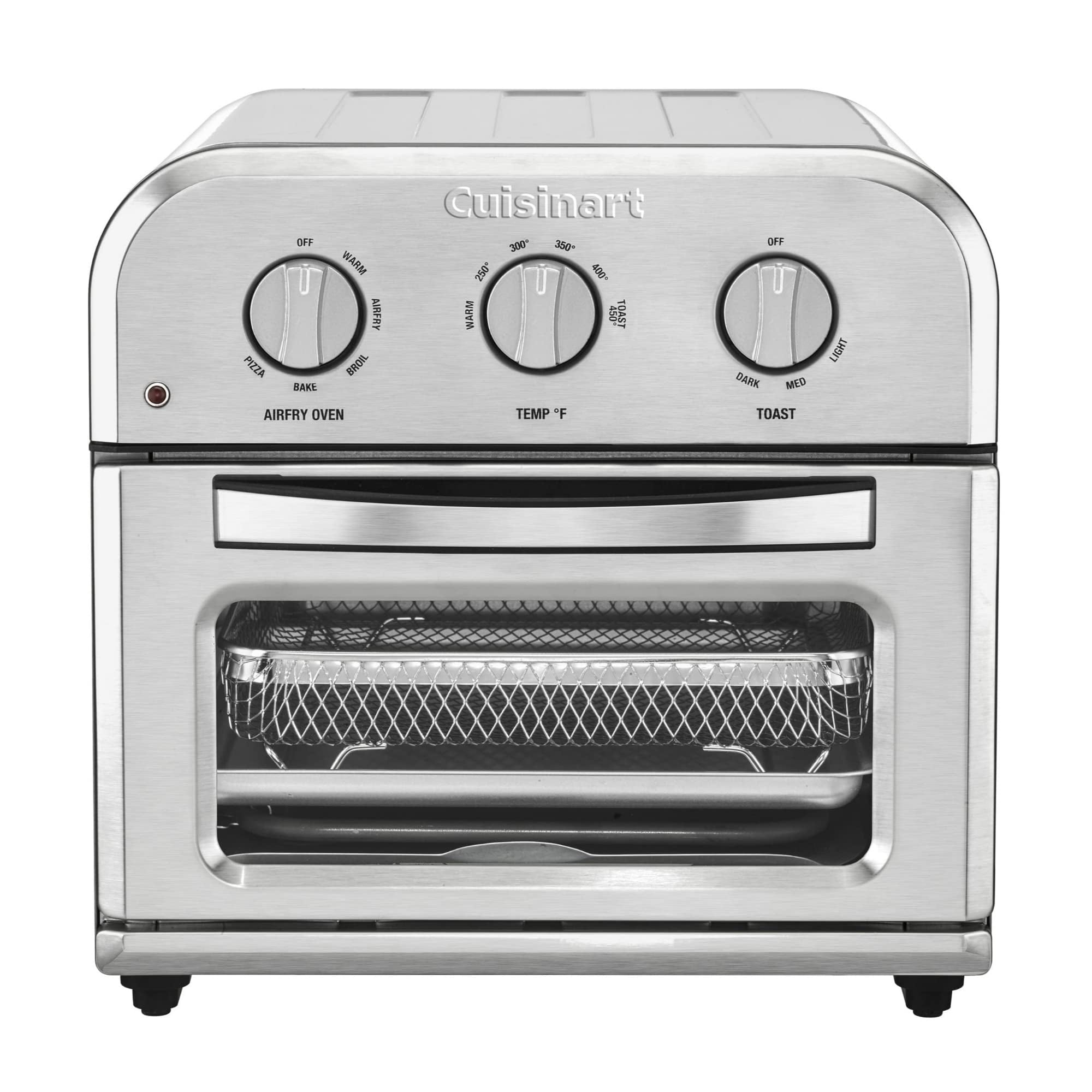 Horno Tostador Airfryer Cuisinart Toa-26, 1800 W, 6 En 1, 2,5 Libras