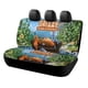 thumbnail image 1 of Grizzy y los Lemmings-theme Car Rear Seat Covers Back Elastic Flexible Car Seat Covers Decorative Fits Most Cars 120x59x76cm, 1 of 6