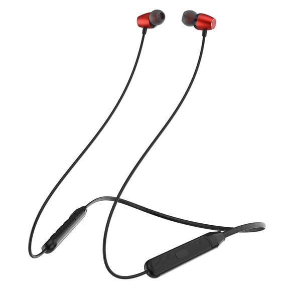 Audifonos Inalambrico Bluetooth Deportivo Macnetico E19 Rojo