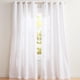 thumbnail image 1 of Par De Paneles De Cortinas Loha Linen Color Blanco Invernal, 1 of 6