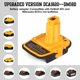 thumbnail image 5 of Adaptador de batería JJXNDO para Dewalt de 20 V a 18 V, paquete de 2 unidades DM18D, 5 of 7