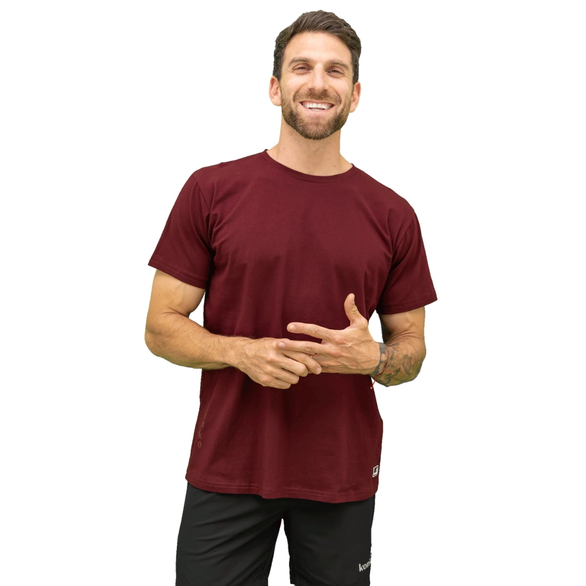 Polera Perfect Burdeo Konko