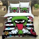 thumbnail image 1 of Marvin The Martian print Bedding Sets exquisite bed supplies set duvet cover bed comforter set bedding set luxury birthday gift Bed Sheets, 1 of 5