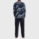 thumbnail image 2 of Pijama Largo Micropolar Multicolor Talla L, 2 of 3