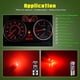 thumbnail image 3 of Kit de 20 ampolletas LED T5/T10 DODOFUN 1 W 3030SMD rojas para automóvil, 3 of 3