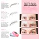 thumbnail image 5 of Tatuajes temporales de cejas Brows by Bossy – Pack de 2, impermeables, tono rubio, 5 of 7