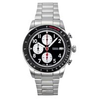 Reloj Fossil Sport Tourer Chronograph Stainless Steel Black Dial Quartz Fs6045 Men'S Watch