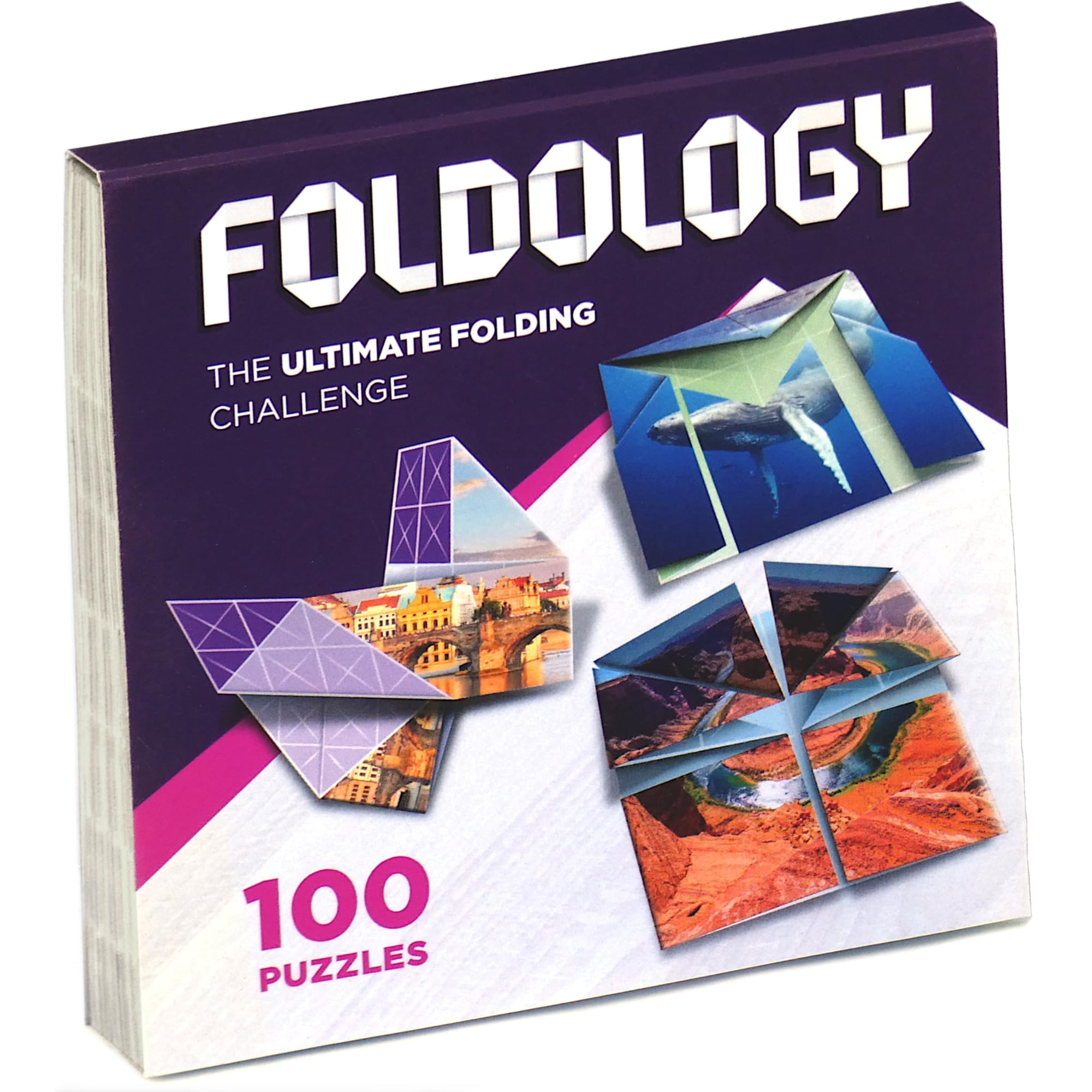 Juego De Rompecabezas De Origami Foldology 100 Desafíos Para Mayores De 10 Años
