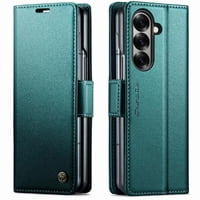 Caseme Tipo Cartera Samsung Galaxy Z Fold 7 5G Con Cierre Magnético, Rfid, Tarjetero, Soporte, Carga Inalámbrica