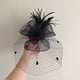 thumbnail image 1 of Elegant Fascinators Hat for Women - Perfect for Tea Parties, Kentucky Derby, Weddings, and Cocktail Parties - Features Mesh, Feathers, and Flower Decorations, 1 of 5