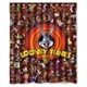 thumbnail image 1 of Cortina de ducha con personajes de dibujos animados de Looney Tune, juego de cortina de baño con ganchos, tamaño 60 x 72 pulgadas, 1 of 3