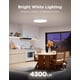 thumbnail image 3 of Lámpara de techo Govee Smart 4300LM RGBIC LED de 15 pulgadas, paquete de 1 unidad, 3 of 9