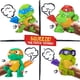thumbnail image 3 of Figura PlayMates Teenage Mutant Ninja Turtles Mutant Mayhem Tootin' Tot Turtle, 3 of 5