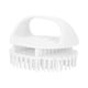 thumbnail image 3 of Cepillo de Champú para Cuero Cabelludo, Cepillo Exfoliante para Lavado de Cabello, Cepillo Manual Ergonómico Húmedo Y Seco, Depurador de Cuero Cabellu Blanco, 3 of 5