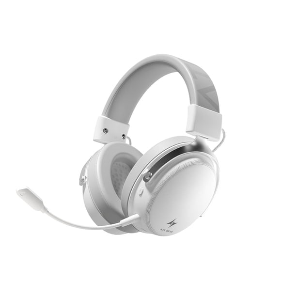 Audífonos Gamer Inalámbricos ATK Neptune N9 Pro White Quad-Mode 53 mm Baja Latencia