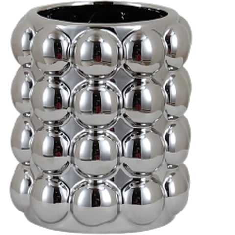 Mc Group - Jarron De Ceramica Con Burbujas Florero Decorativo