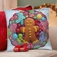 thumbnail image 4 of Hombre de Jengibre Fundas de almohada de terciopelo con tema, regalos de funda de almohada, decoración para el hogar, cojín de lanzar, regalo de cumpleaños para fans y parejas.30*30cm., 4 of 6