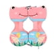 thumbnail image 1 of Anillo De Natación No Inflable Para Niños, Juguete Con Hebillas Ajustables De PVC, Flotador De Piscina Para Bebé, Color Rosa, 1 of 3