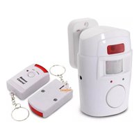 Genérico - Alarma Inalámbrica Sensor Movimiento 105Db Casa Oficina