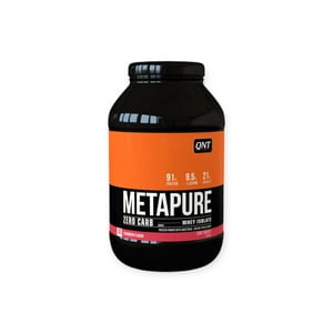 Qnt - Proteina Metapure Iso Whey Zero Frutilla 908G -