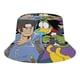 thumbnail image 1 of Conde Duckula Sombrero bucket para adultos, gorra de protección solar, sombrero de pescador plegable para viajes al aire libre, pesca y actividades de verano, 1 of 6