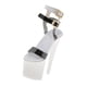 thumbnail image 5 of 1/6 ABS Shoes Hard Bottom Fit 12 "Figura De Acción Femenina Cuerpo Blanco, 5 of 5