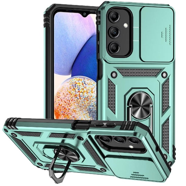Estuche GANGXUN para Samsung Galaxy A15, soporte giratorio 360°, estilo mecánico y magnético