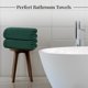 thumbnail image 2 of Juego de toallas Tens Towels, 8 piezas, 100% algodón, color verde Hunter, 2 of 7