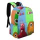 thumbnail image 2 of Jardín de Banban-theme Backpack, Campus style schoolbag Bookbag with Adjustable Shoulder Straps And Large Zip Compartment, Unisex Travel Bags.42x30x15cm, 2 of 6