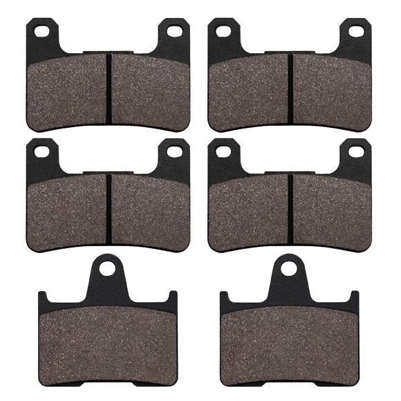 Pastillas de freno semimetálicas delanteras y traseras SOLLON para Suzuki GSXR