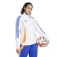 thumbnail image 4 of Chaqueta de entrenamiento adidas Tiro 24 para mujer, blanca/roja solar, talla X-Small, 4 of 9