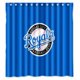 thumbnail image 1 of Cortina de ducha de los Kansas Royals, juego de cortina de baño con ganchos, tamaño 60 x 72 pulgadas, 1 of 3