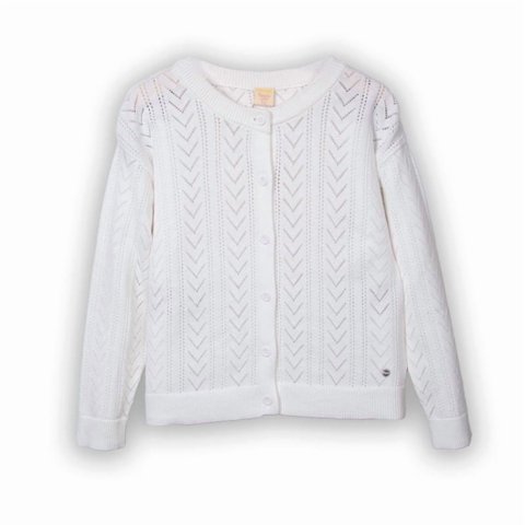 Chaleco Niña Blanco Pillin