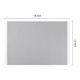 thumbnail image 4 of REGALWOVEN Juego de 6 Manteles Individuales para Decoración de Mesa de Comedor de Cocina Lavables Resistentes al Calor Manteles Individuales Limpiables Gris 18*12in, 4 of 7