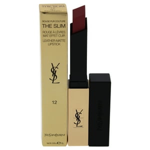 Yves Saint Laurent - Rouge Pur Couture, El Lápiz Labial Mate Delgado - 12 Nu Incongru De Para Mujeres - Lápiz Labial De 0,08 Oz