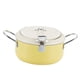 thumbnail image 3 of Olla freidora de acero inoxidable, utensilios de cocina pequeños para freidora, sartén de aceite multiusos, olla para freír pollo para verduras, bolas amarillo, 3 of 5