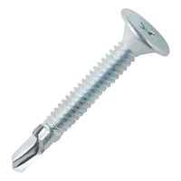 Genérica - Tornillo Punta Broca Winger Zinc 12 X 2 - 100 Unidades