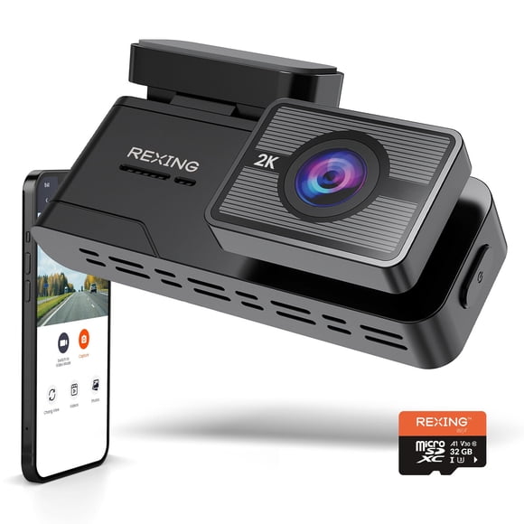 Cámara para Auto Rexing C1 2K WiFi 170 Grados