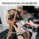 thumbnail image 2 of Ofertas Únicas Pro Cepillo Profesional De Tinte Para Cabello Con Mango Negro De Plástico De 2 5 De Ancho, 2 of 7