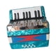 thumbnail image 5 of 17 Keys 8 Bass Piano Accordion Educational Para Amantes De La Música Amateur Beginner Light Blue, 5 of 5