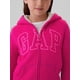 thumbnail image 3 of Sudadera con Capucha de Cierre Completo para Niñas GAP Cozy Bright Beet XL, 3 of 3