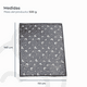 thumbnail image 4 of Frazada Ultra Soft Corazones 110x140cm Gris Bebesit, 4 of 4