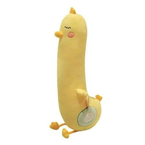 Oem - Peluche Almohada Alargado De Pato Para Niños Y Adultos