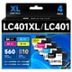 thumbnail image 1 of Cartuchos de tinta MxVol LC401XL (paquete de 4), 1 of 8