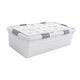 thumbnail image 3 of Cesta Organizadora Para Debajo De La Cama, Para Dormitorio, Armario, Apartamento, Altura 30 Cm, Color Blanco, 3 of 5