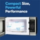 thumbnail image 3 of Horno microondas GE Compact Countertop 0.7 pies cúbicos 700 W SS, 3 of 7